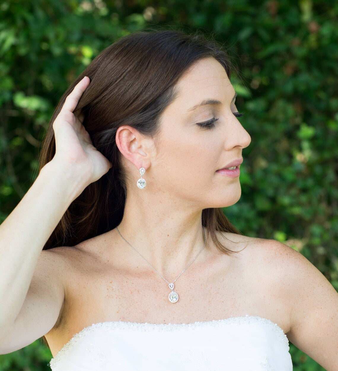 Gold Wedding Jewelry | Gold Bridal Sets | Bridal Jewelry | Bridesmaid Sets | Wedding Sets | Bridesmaid Gifts | Crystal Earrings | Gift