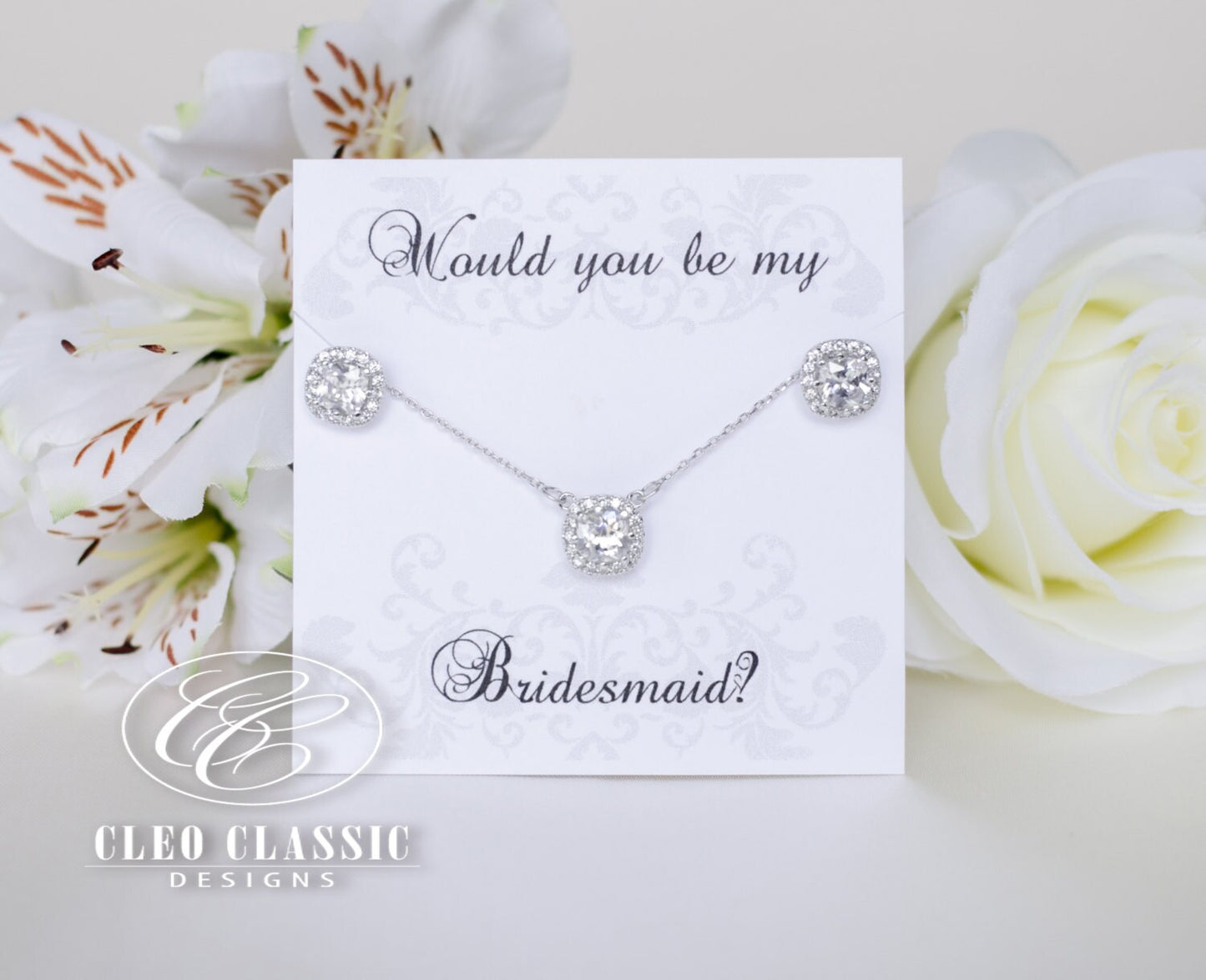 Sapphire Bridesmaid Jewelry | Bridesmaid Gifts | Bridesmaid Proposal | Bridesmaid Jewelry | Navy Blue Wedding | Bridesmaid Sets | Wedding