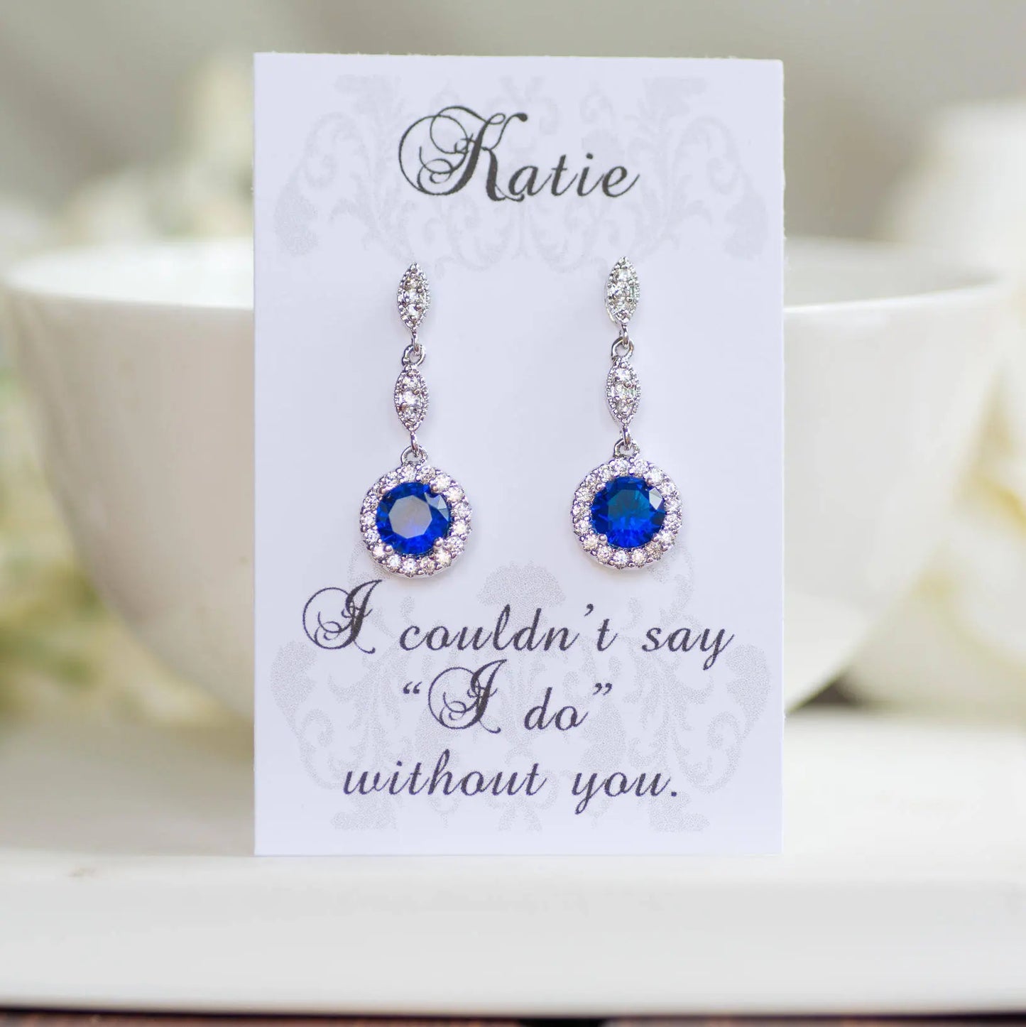 Emerald Earrings | Bridesmaid Gifts | Bridesmaid Earrings | Bridal Earring | Bridesmaid Jewelry | Wedding Jewelry | Dangle Earrings