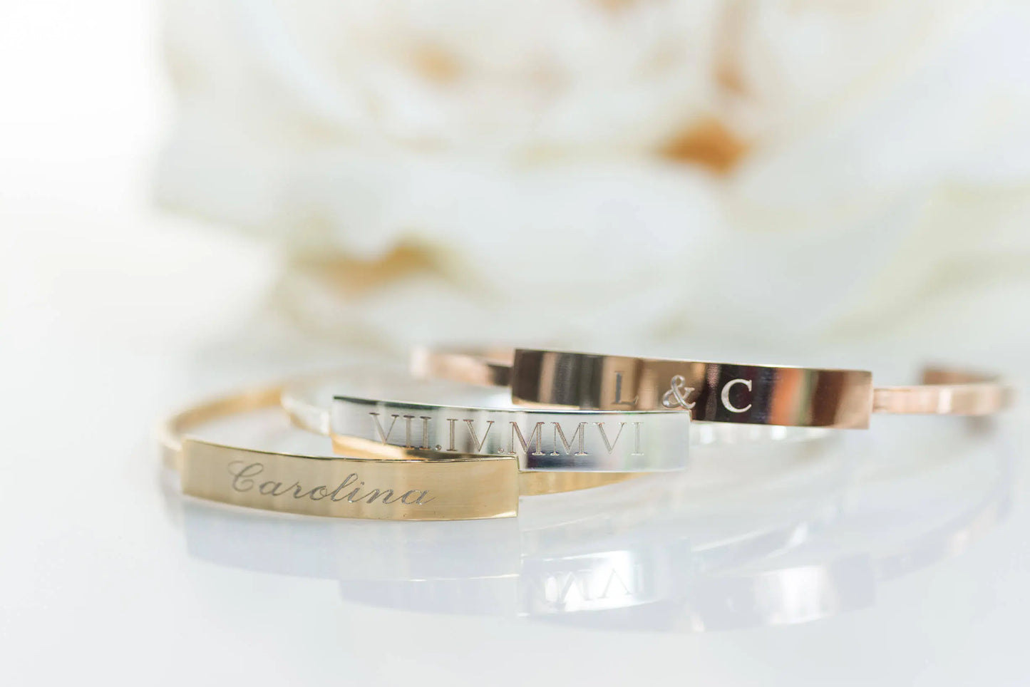 Bridesmaid Gifts | Personalized Bangle | Bridesmaid Jewelry | Engraved Cuff | Custom Name Jewelry | Bangles | Bar Bracelet