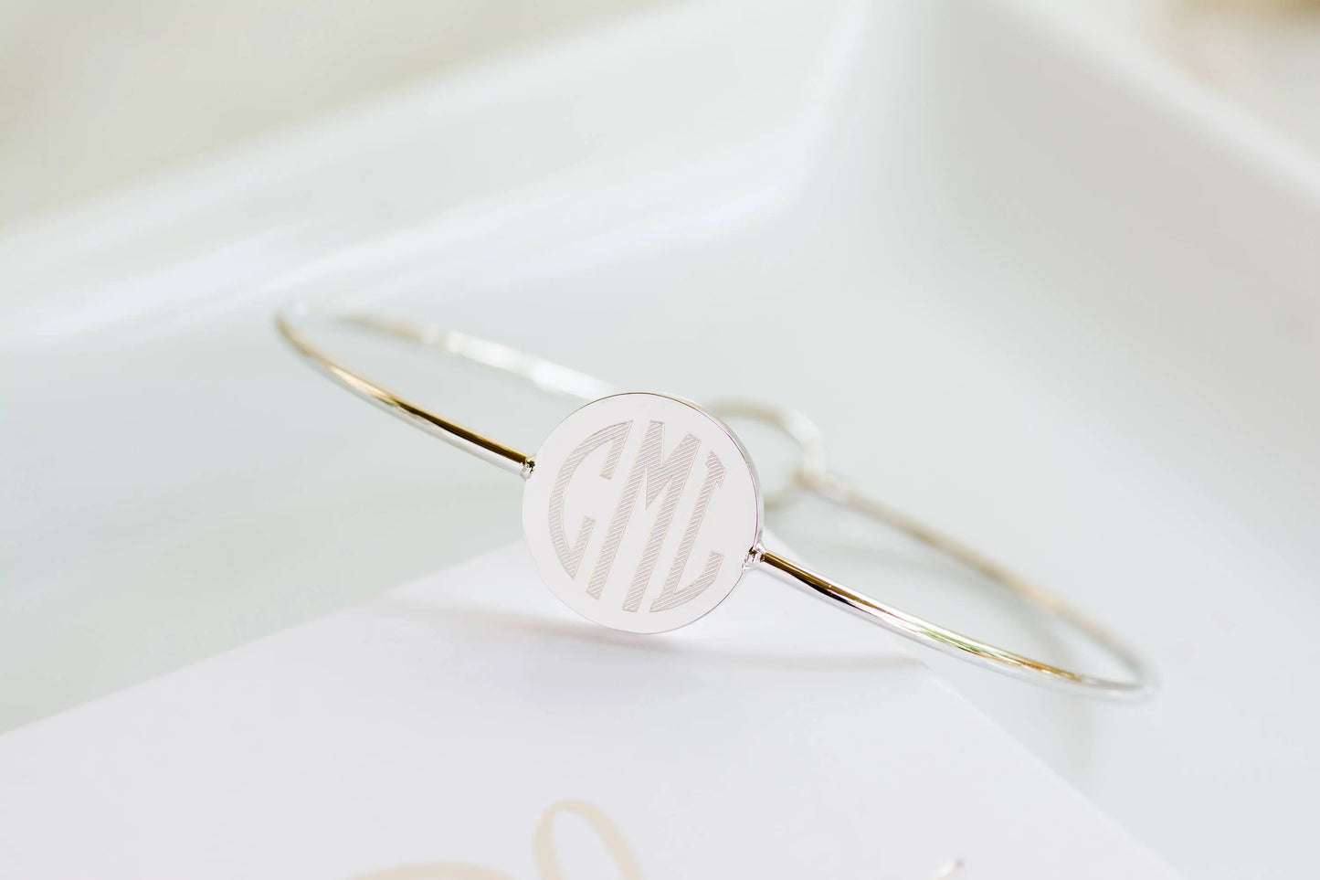 Christmas Gifts, Monogram Bracelet, Custom Name Bracelet, Initial Bracelet, Personalized Jewelry, Bridesmaid Gifts, Monogram Jewelry
