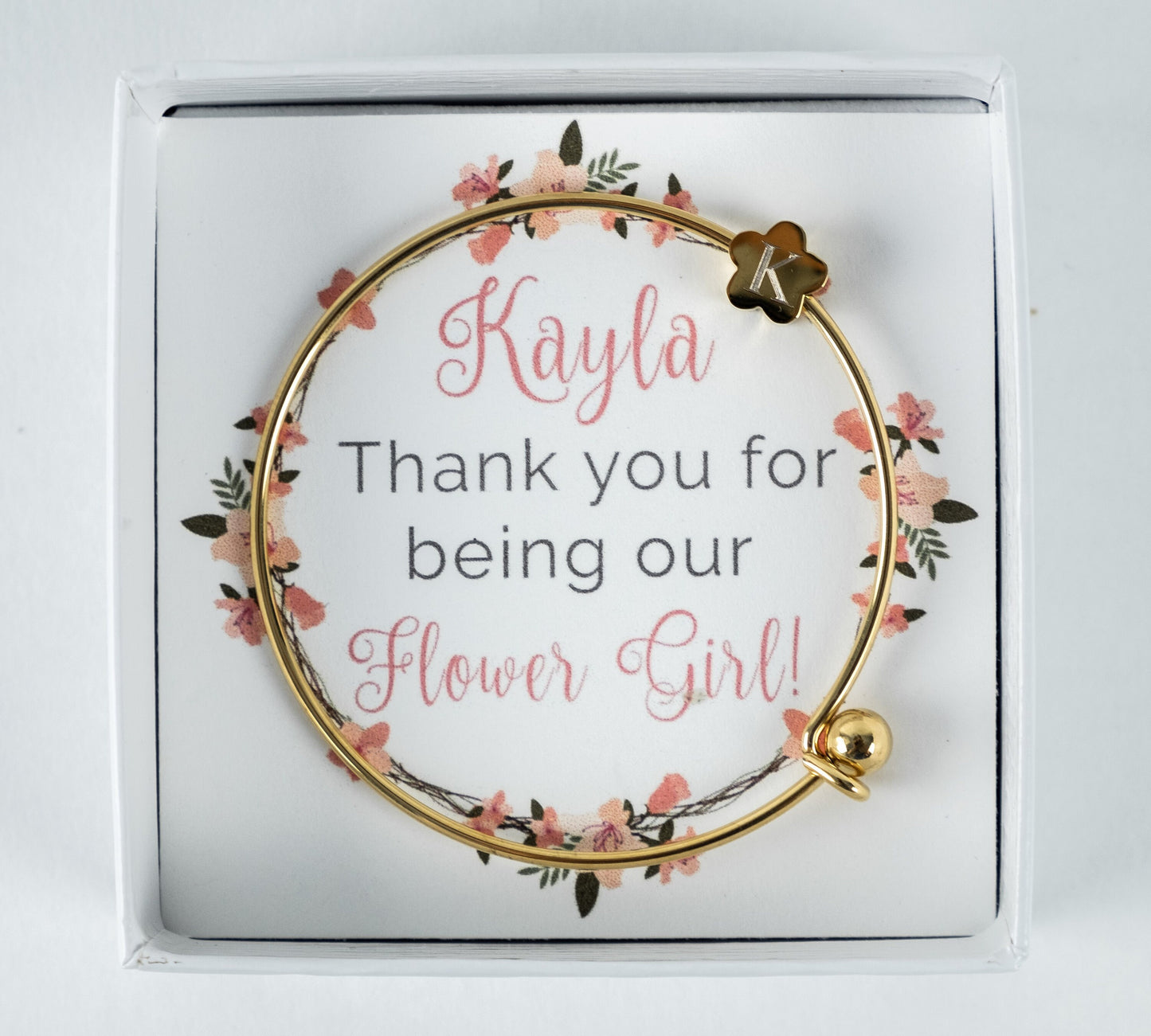 Flower Girl Proposal Gift | Flower Girl Bracelet | Little Girl Bracelet | Jewelry for Little Girls
