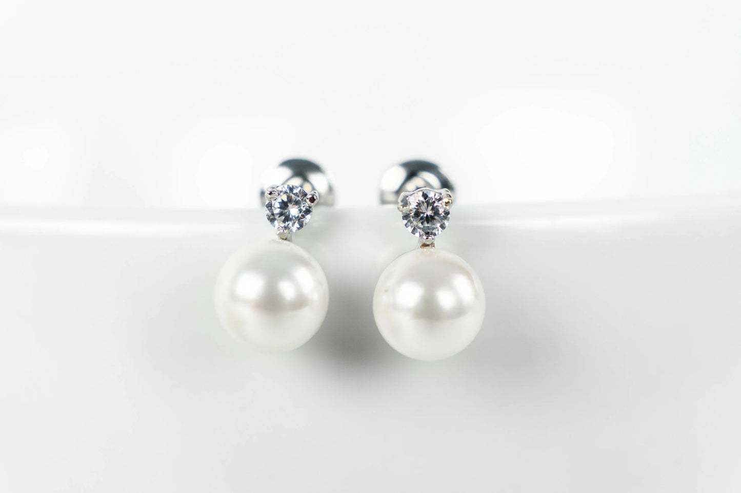 Thank you for being our Flower Girl Gift | Flower Girl Sets | Flower Girl Gifts | Little Girl Pearl Earrings | Flower Girl Proposal Gift