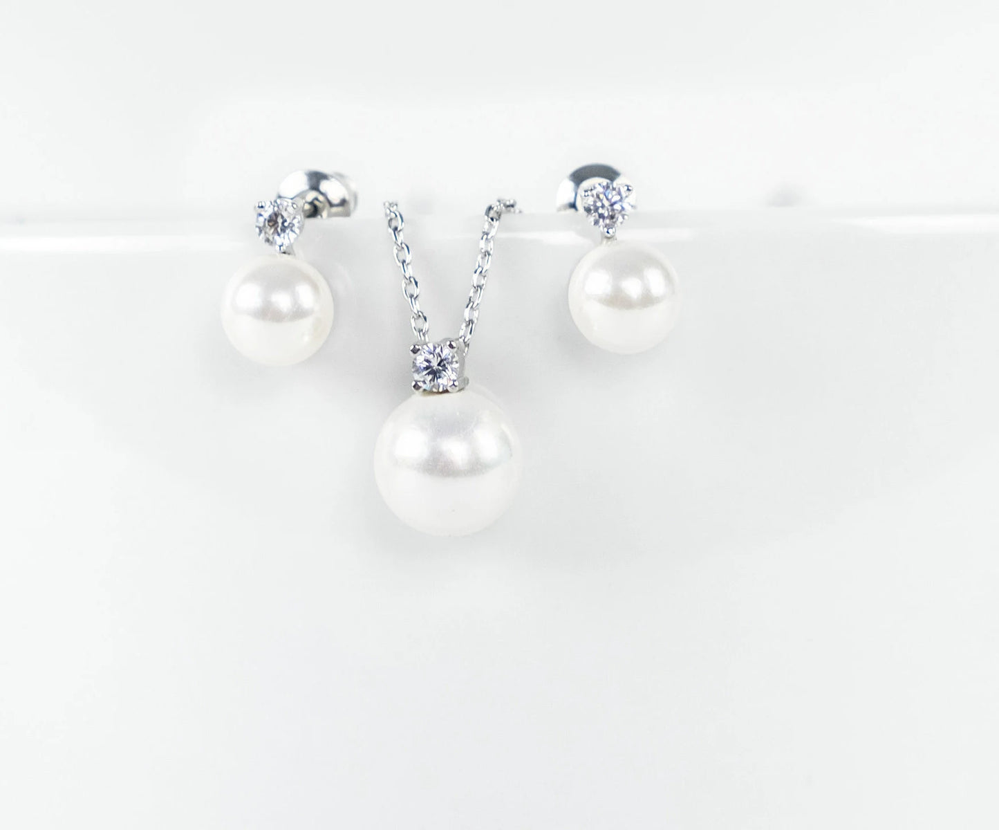 Thank you for being our Flower Girl Gift | Flower Girl Sets | Flower Girl Gifts | Little Girl Pearl Earrings | Flower Girl Proposal Gift
