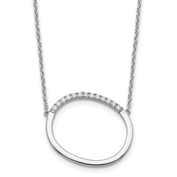 Solid 14k Gold Real Diamond Sideways Personalized Monogram Initial Name Necklace Dainty Jewelry Gift for Her Birthday Christmas Present Idea