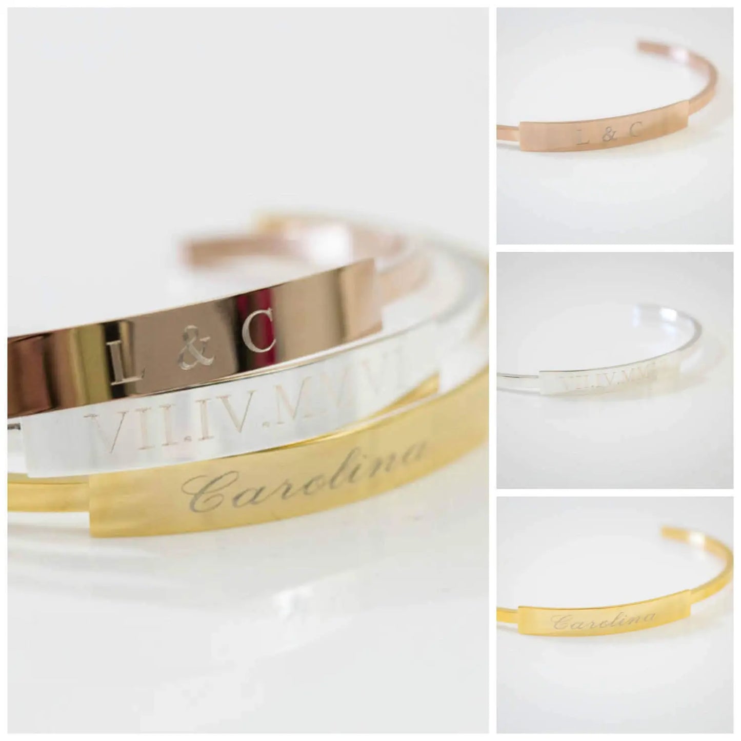 Bridesmaid Gifts | Personalized Bangle | Bridesmaid Jewelry | Engraved Cuff | Custom Name Jewelry | Bangles | Bar Bracelet