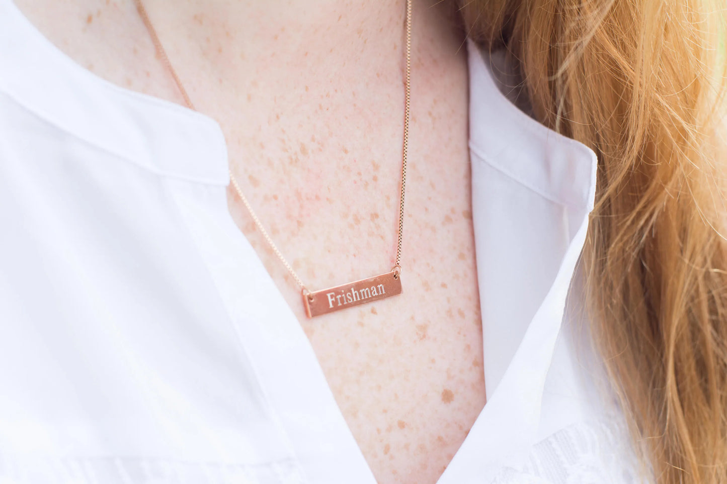 Name Necklace, Bar Necklace, Custom Coordinates, Sorority Necklace, Custom Name, Monogram Necklace, Greek Letters, Initials, Bridesmaid Gift