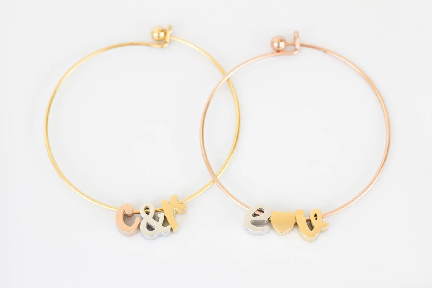 Maid of Honor Gift | Bridesmaid Gift, Initial Bracelet, Custom Name Bracelet, Flower Girl Gift, Personalized Gift, Bridesmaid Proposal