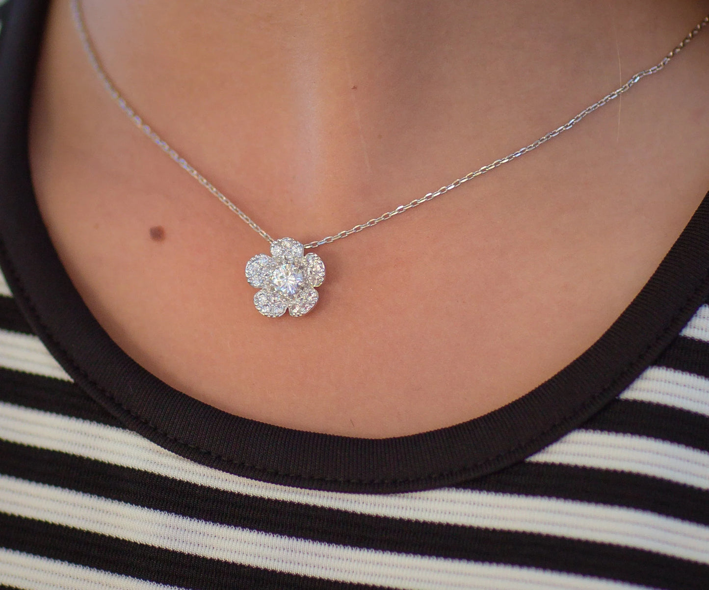 Little Girl Jewelry, Little Girl Gift, Little Girl Necklace, Flower Necklace, Flower Girl Jewelry, Flower Girl Gift, Flower Girl Proposal