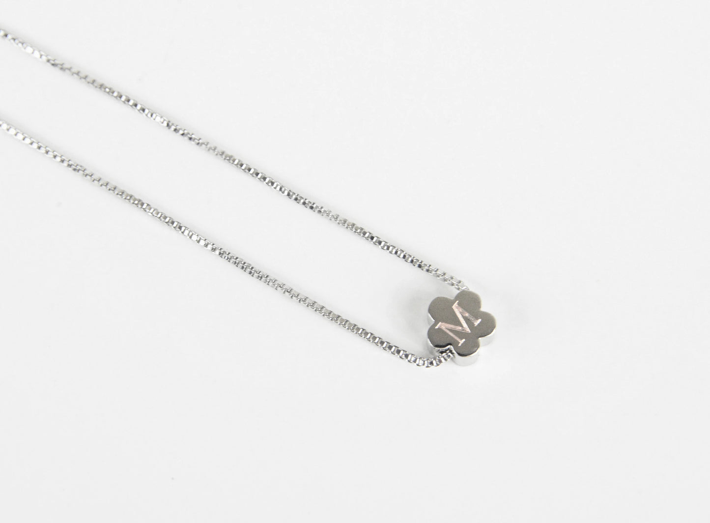 Flower Girl Necklace | Personalized Initial Flower Necklace | Little Girls Jewelry | Flower Girl Proposal Gift | Flower Girl Jewelry | Gift